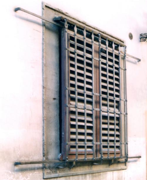 Grate and shutter in Firenze